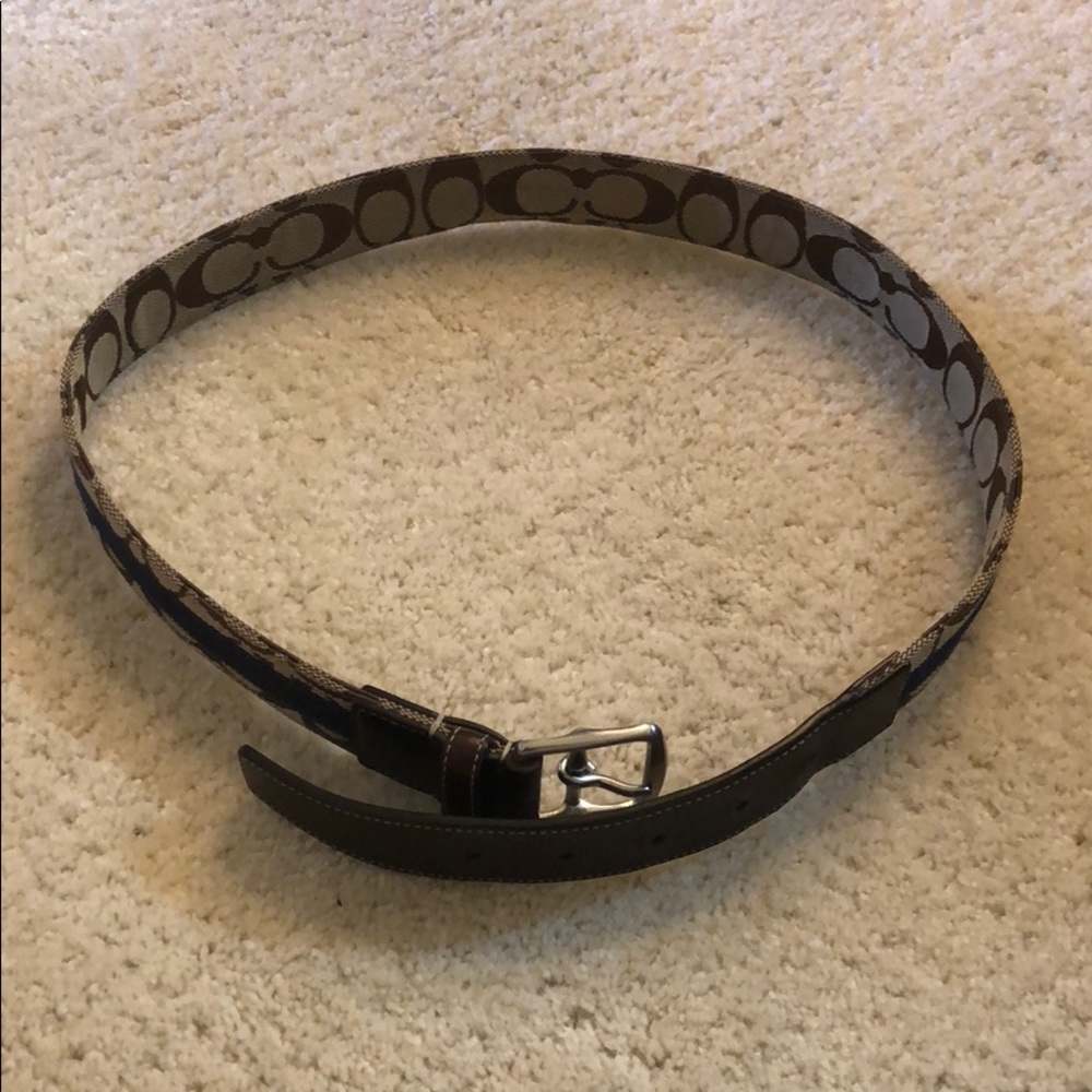 Coach belt